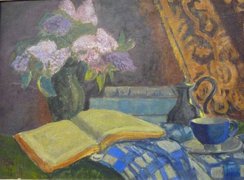 nature-morte-aux-livres-et-lilas