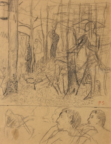 personnages-foret-tetes-de-profil